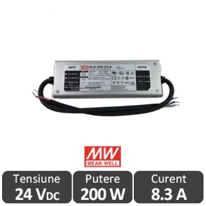 Sursa alimentare LED 200W IP67 24V 8.33A