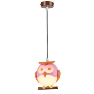 Aca Lighting Lampă suspendată Bufniță 1xE14