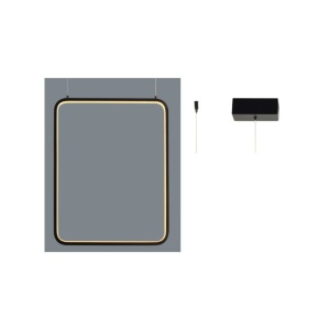 Lampa suspendata V30LEDP36BK 19W