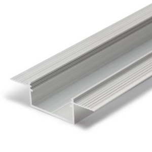 Profil LED încastrat VARIO 30-04, aluminiu neanodizat, lungime 2m