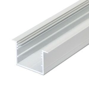 Profil LED încastrat VARIO 30-07, alb, lungime 2m