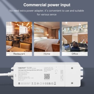 Sursă 75W 24V și Controler Smart Monocolor MiBoxer WIFI/BLUETOOTH/RF
