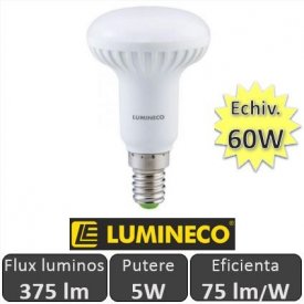 Bec cu LED "NEXT" R50 5W 375lm E14 alb-cald