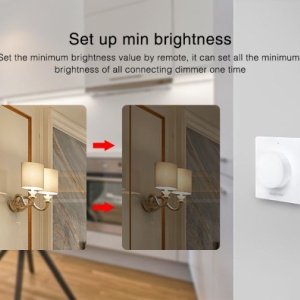 Dimmer Triac RF + Push Dimmer 230V,1.36A 300W