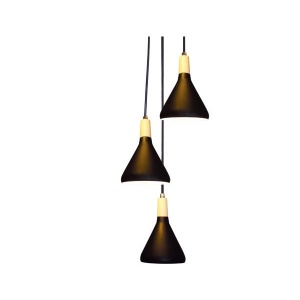 Lampa suspendata GN283PBK 3xE14