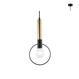 Lampa suspendata HL39971P18BB 1xE27