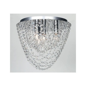CORP SUSPENDAT ACA LIGHTING MISSY404C METAL CROM TRANSPARENT E14