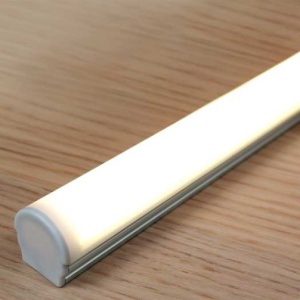 Profil LED aparent UNI 12, alb, lungime 2m
