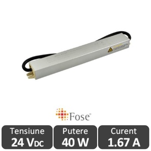 Sursa alimentare FOSE LED 40W 24V IP67