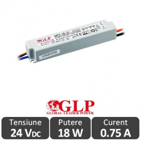 Sursa alimentare GLP LED 18W 24V IP67