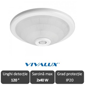 Vivalux LEO F30 SR36 Plafonieră cu senzor infrarosu