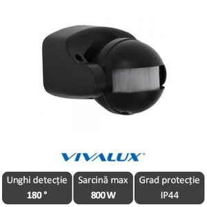 Vivalux FLEX SR18-W Senzor infrarosu,negru