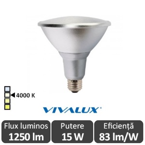Vivalux PAR38 LED 15W E27 4000K ( Alb-Neutru )