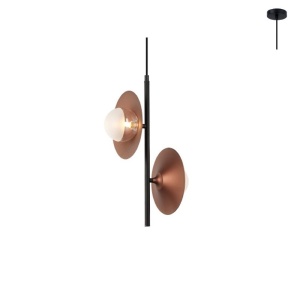 Lampa suspendata HL4302P27BC 2xG9