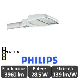 Philips - Corp iluminal stradal cu LED ClearWay BGP307 28.5W 4000K alb-neutru