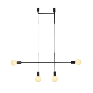Lampa suspendata TNK854P90BK 4xE27