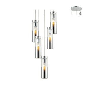 Lampa suspendata V371975PCH 5xE27