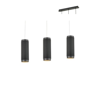 Lampa suspendata YL10P318BK 3xGu10