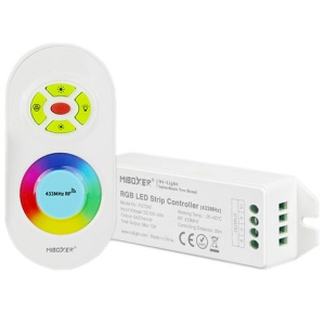Set MiLight RGB Dimmer și telecomandă RF, 12A, 12-24V