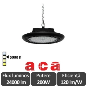 Aca Lighting-Aparat iluminat cu LED POZA Highbay 200W