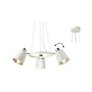 Lampa suspendata EG213P63WH 3xE14