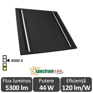 Spectrum Algine Line Alb/Negru 44W UGR<16 4000K