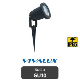 Vivalux Acer Proiector Iluminat Grădină cu Țăruș 1xGU10 IP65