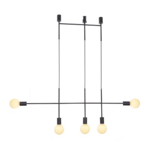 Lampa suspendata TNK855P110BK 5xE27
