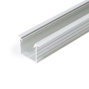 Profil LED încastrat LINEA IN 20, aluminiu neanodizat, lungime 2m