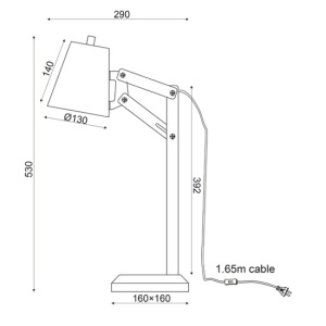 CORP ILUMINAT ACA LIGHTING TF170891TOW METAL ALB LEMN ANTIC E14