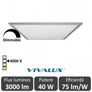 Vivalux GRANDO LED Alb 40W Dimabil 4000K ( Alb-Neutru )