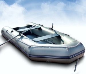 Barco Bote Insuflável c/ Motor Elétrico 60 lbs