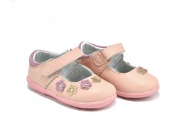 Pantofi roz Happy Bee