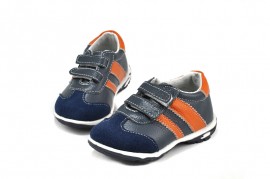 Pantofi sport albastri Happy Bee