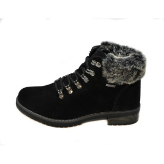 Ghete negre piele naturala Nina