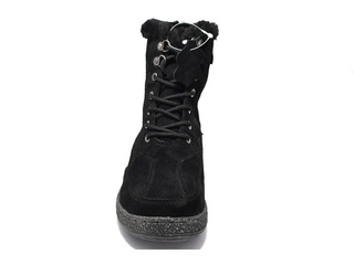 Ghete negre piele naturala