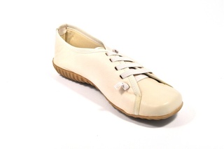 Pantofi bej din piele naturala Top Moden
