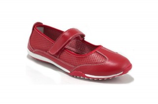 Pantofi rosii din piele naturala DP6