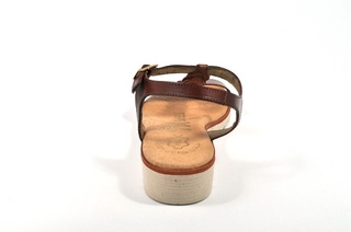 Sandale maro In shoes, din piele naturala