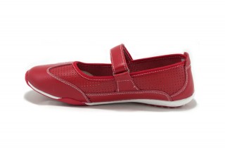Pantofi rosii din piele naturala DP6