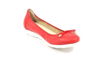 Pantofi rosii Myltho, din piele naturala