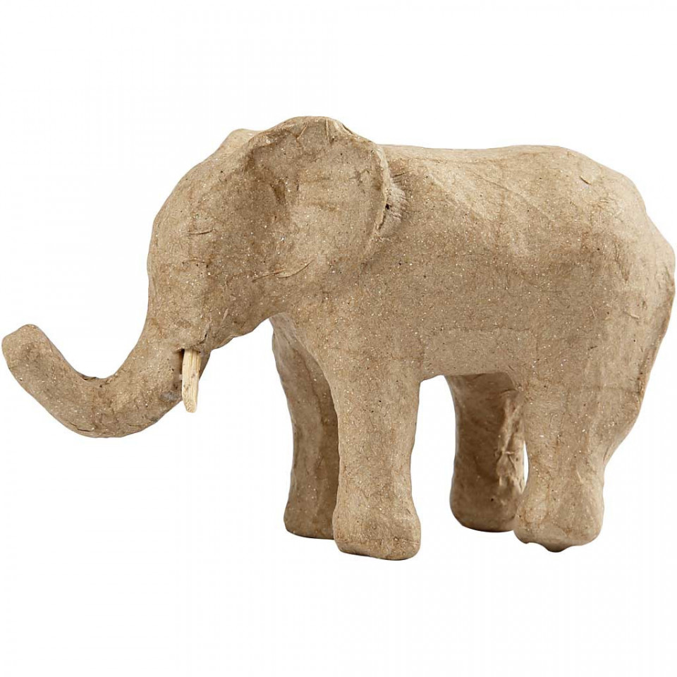 Papier-maché olifant hoogte: