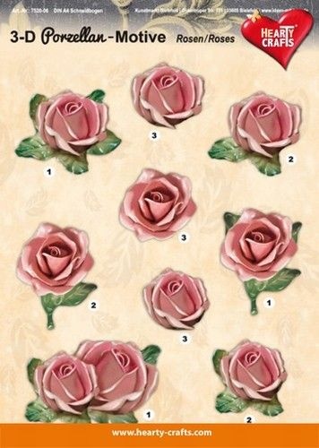 Hearty Crafts knipvel bloemen 572006 (Locatie: 5622)