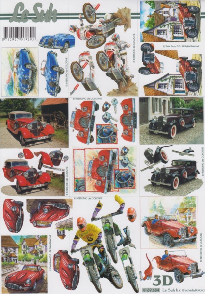 Le Suh knipvel autos/motoren 4169684 (Locatie: 2421)