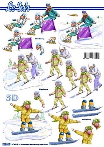Le Suh knipvel skiën 777327 (Locatie: 0921)
