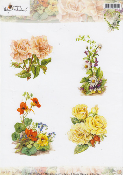 Studio Mârtaré knipvel bloemen CD10714 (Locatie: 4812)