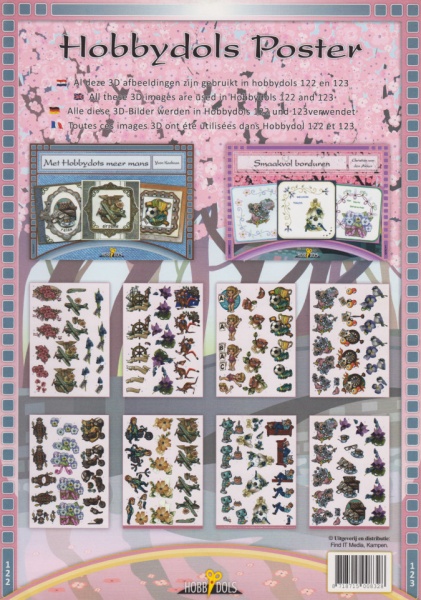 Hobbydols poster nr. 122 en 123