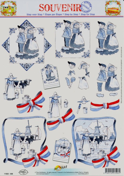 Doe Maar knipvel oud hollands 11053-508 (Locatie: 2871)