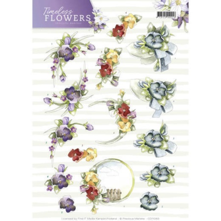 Precious Marieke knipvel bloemen CD11083 (Locatie: 1318)