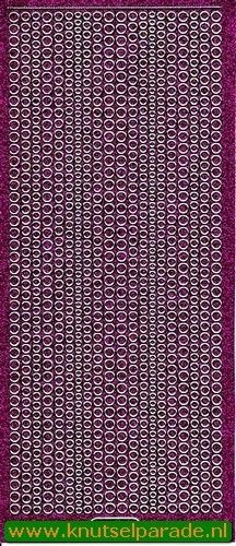 Starform glitter sticker violet 7018 (Locatie: KK196)
